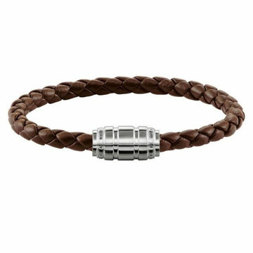 Unisex-Armreif Thomas Sabo UB0019-823-2 Silberfarben Braun 18,5 cm 16,5 cm