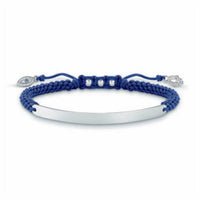 Damenarmreif Thomas Sabo LBA0066-897-1 16 - 19 cm Silberfarben Blau 21 cm