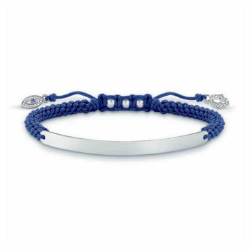 Damenarmreif Thomas Sabo LBA0066-897-1 16 - 19 cm Silberfarben Blau 21 cm