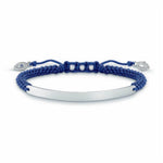 Damenarmreif Thomas Sabo LBA0066-897-1 16 - 19 cm Silberfarben Blau 21 cm