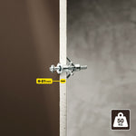 Dübel und Schrauben Rapid 13 x 52 mm M6 x 63 mm Metall Erweiterung 10 Stück