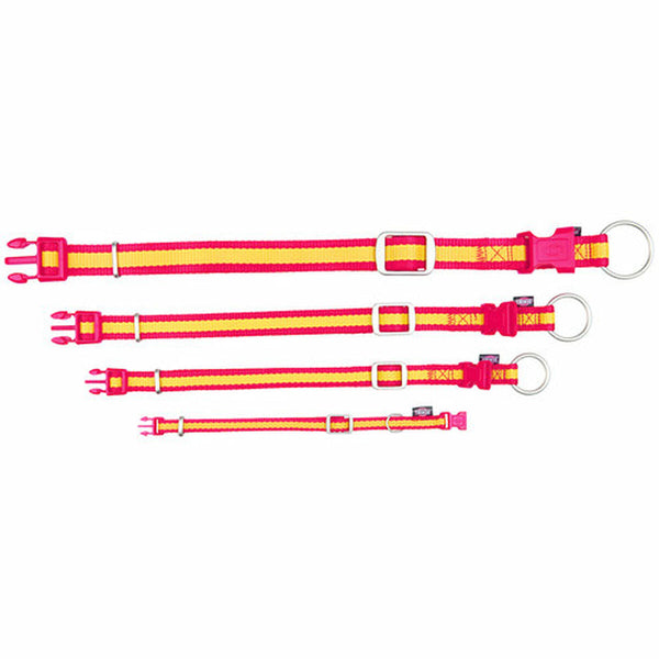Hundehalsband Trixie Premium Gelb Rot L/XL 40-65 cm