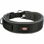 Hundehalsband Trixie Schwarz Graphit L/XL 53-62 cm