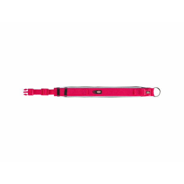 Hundehalsband Trixie Premium Graphit Pink S/M 33-42 cm