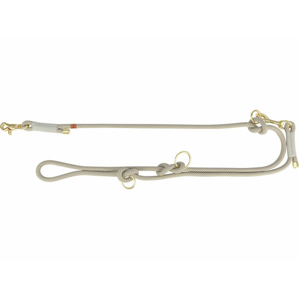 Verstellbare Hundeleine Trixie Soft Rope Grau Hellgrau S S/XL