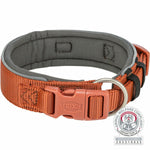 Hundehalsband Trixie Premium Orange Graphit S/M 33-42 cm