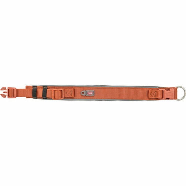 Hundehalsband Trixie Premium Orange Graphit S/M 33-42 cm