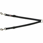 2 Hundeleinen-Koppler Trixie Premium Schwarz