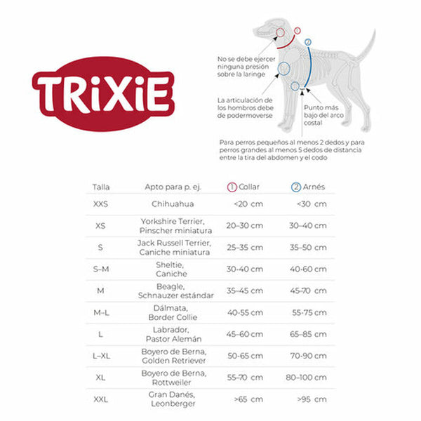 2 Hundeleinen-Koppler Trixie Premium Rot