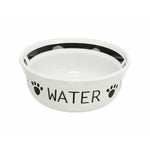 Futternapf für Hunde Trixie Weiß Schwarz Ø 13 cm 250 ml