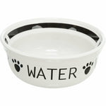 Futternapf für Hunde Trixie Weiß Schwarz Ø 13 cm 250 ml