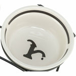 Futternapf für Hunde Trixie Weiß Schwarz Ø 13 cm 250 ml