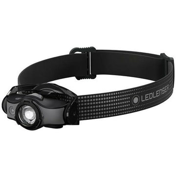 LED-Kopf-Taschenlampe Ledlenser MH 5 Schwarz 6000 K Schwarz/Grau