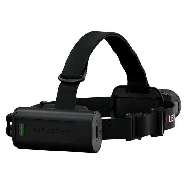 LED-Kopf-Taschenlampe Ledlenser 502124 Schwarz 3500 lm