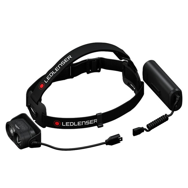 LED-Kopf-Taschenlampe Ledlenser 502124 Schwarz 3500 lm