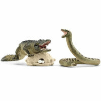 Spielzeug-Set Schleich Danger in the swamp Kunststoff