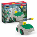 Playset Schleich Jungle Crashmobile with Mini Creature 17 Stücke