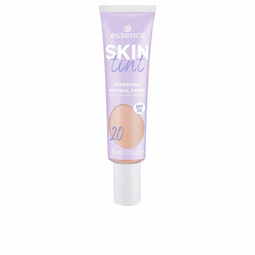 Feuchtigkeitscreme mit Farbe Essence SKIN TINT Nº 20 Spf 30 30 ml
