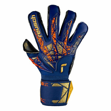 Torwarthandschuhe Reusch Attrakt Gold X Blau Erwachsene