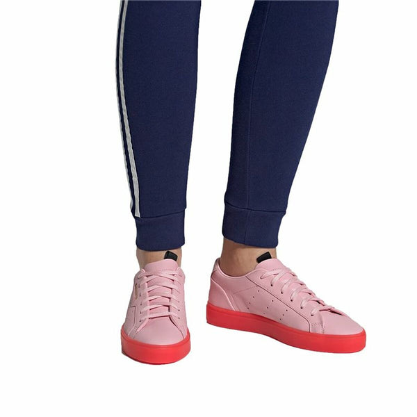 Casual Damenturnschuh Adidas Originals Sleek Hellrosa