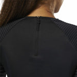 Damen Langarm-T-Shirt Reebok Thermowarm Deltapeak Schwarz