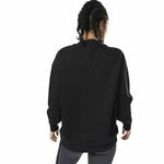 Damen Sweater ohne Kapuze Reebok Supply Crew Schwarz