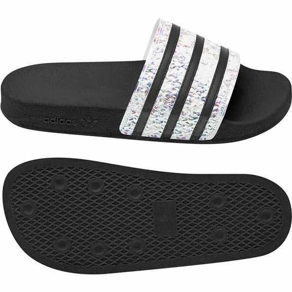 Badelatschen für Frauen Adidas Originals Adilette Schwarz