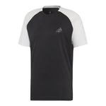 Herren Kurzarm-T-Shirt Adidas CLUB C/B TEE DU0873 Schwarz