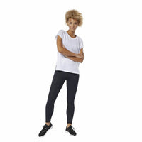 Ärmelloses Damen-T-Shirt Reebok Burnout Weiß