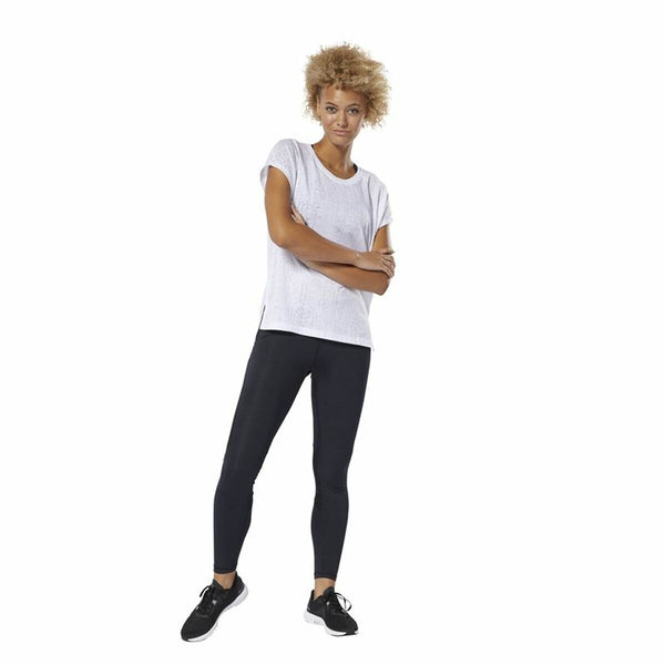 Ärmelloses Damen-T-Shirt Reebok Burnout Weiß