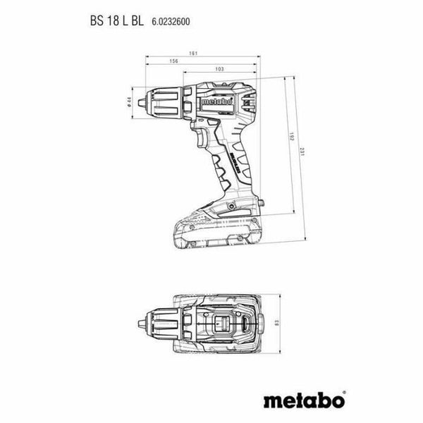 Bohrset und Zubehör Metabo 685202000 18 V