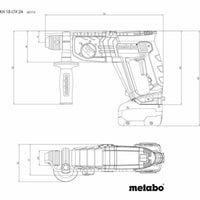 Bohrhammer Metabo KH 18 LTX 24