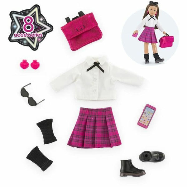 Zubehör für Puppen Corolle English College Dressing