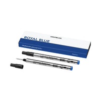 Nachfüllung für Kugelschreiber Montblanc ROYAL  BLUE Blau 2 Stück (2 Stück)