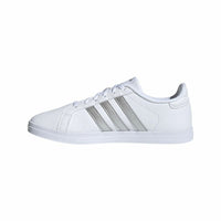 Casual Damenturnschuh Adidas Courtpoint Weiß
