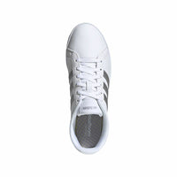 Casual Damenturnschuh Adidas Courtpoint Weiß