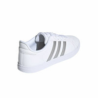 Casual Damenturnschuh Adidas Courtpoint Weiß