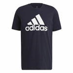Herren Kurzarm-T-Shirt  Essentials Big Logo  Adidas Legend Ink  Blau