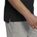 Herren Kurzarm-Poloshirt Adidas Aeroready essentials Schwarz