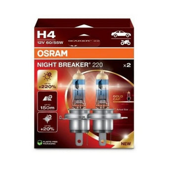 Autoglühbirne Osram NIGHT BREAKER 220 60/55 W 12 V (2 Stück)