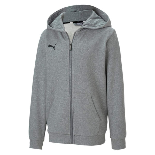 Sweatshirt mit Kapuze für Mädchen Puma Teamgoal 23 Grau