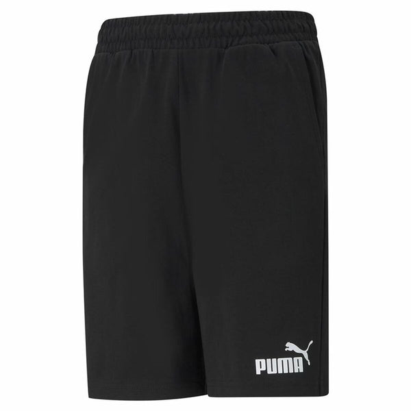 Kinder Shorts Puma Essentials Jersey Shorts Schwarz