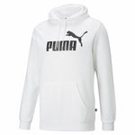 Herren Sweater mit Kapuze Puma Ess Big Logo Weiß