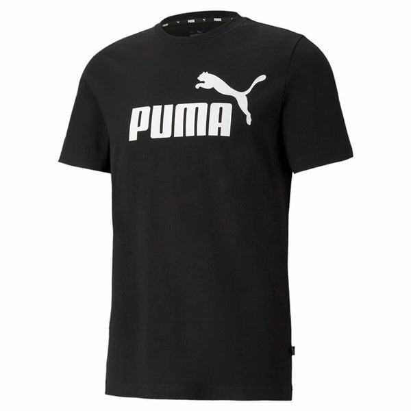 Herren Kurzarm-T-Shirt Puma 586666 01 Schwarz (1 Stück)