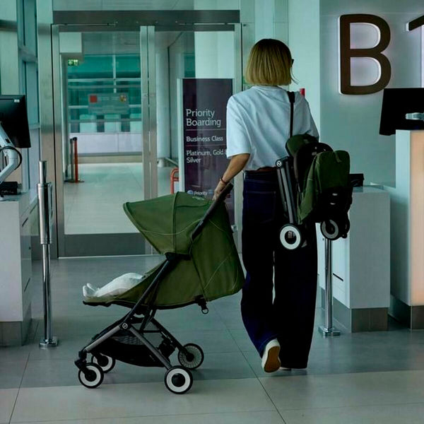 Kinderwagen Cybex grün