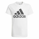 Kurzarm-T-Shirt Adidas Essentials  Weiß
