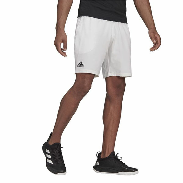 Herren-Sportshorts Adidas Club Stetch Weiß
