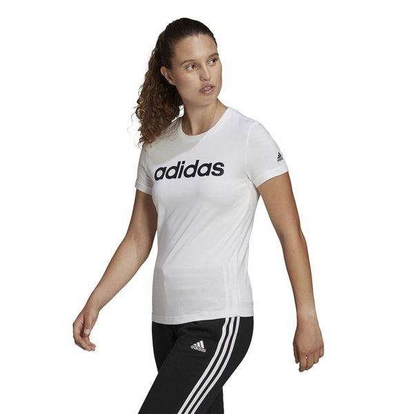 Damen Kurzarm-T-Shirt Adidas Weiß