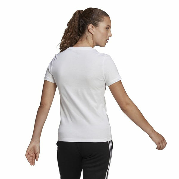 Damen Kurzarm-T-Shirt Adidas Weiß