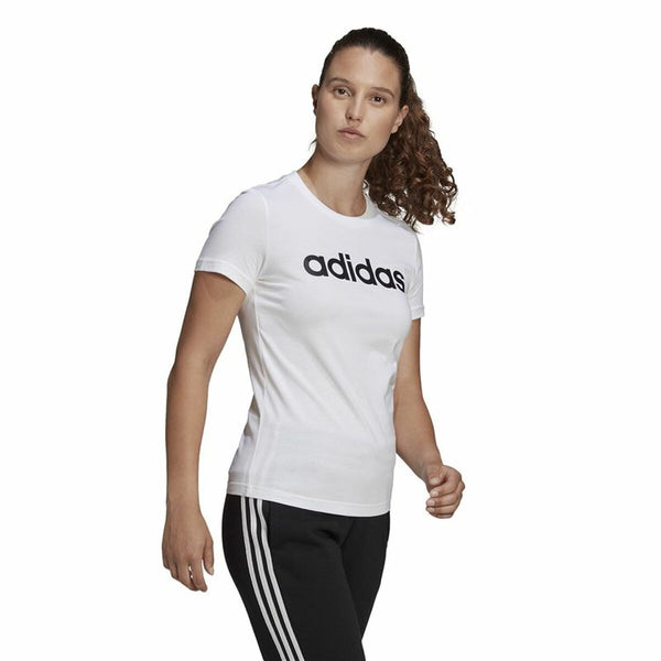 Damen Kurzarm-T-Shirt Adidas Weiß